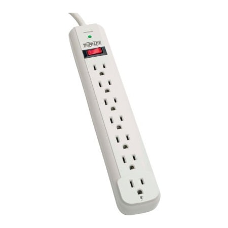 Tripp Lite Protect It!! Surge Protected Power Strip, 7 Outlets, 15A, 1080 Joules, 6' Cord